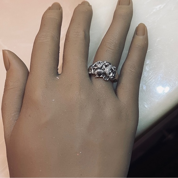 ⚓️Gorgeous 925 Sterling Silver Ross & Simons “Ocean” Ring! - Picture 8 of 16
